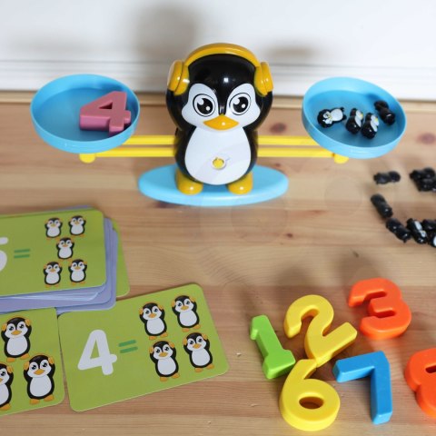 WOOPIE Waga Równoważnia Szalkowa Nauka Liczenia Pingwin Woopie WOOPIE Waga Równoważnia Szalkowa Nauka Liczenia Pingwin Woopie