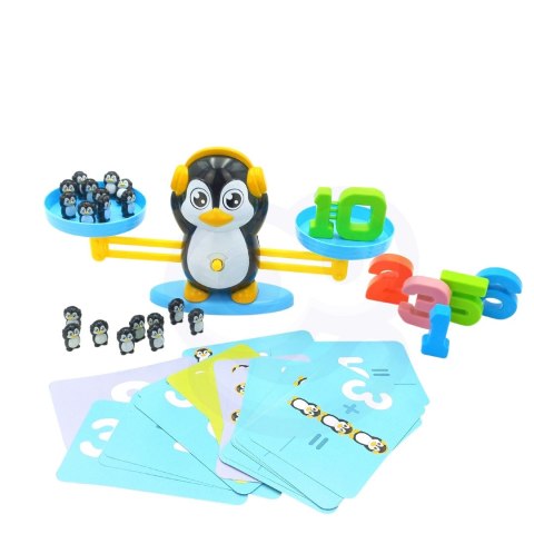 WOOPIE Waga Równoważnia Szalkowa Nauka Liczenia Pingwin Woopie WOOPIE Waga Równoważnia Szalkowa Nauka Liczenia Pingwin Woopie