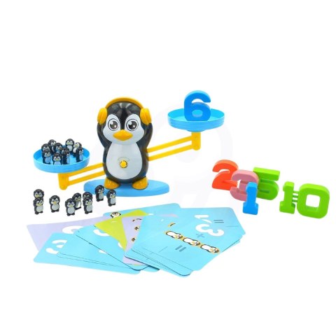 WOOPIE Waga Równoważnia Szalkowa Nauka Liczenia Pingwin Woopie WOOPIE Waga Równoważnia Szalkowa Nauka Liczenia Pingwin Woopie