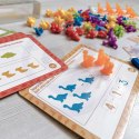 WOOPIE Zestaw Edukacyjny Nauka Liczenia Montessori Sorter Dinozaury 95 el. Woopie