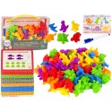 WOOPIE Zestaw Edukacyjny Nauka Liczenia Montessori Sorter Dinozaury 95 el. Woopie