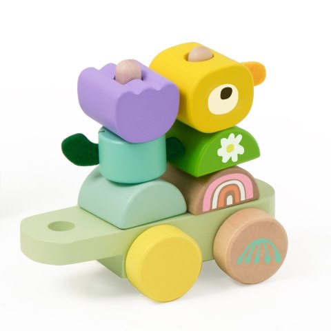 CLASSIC WORLD Montessori Kolejka Gąsienica Drewniana Układanka Classic World CLASSIC WORLD Montessori Kolejka Gąsienica Drewniana Układanka Classic World