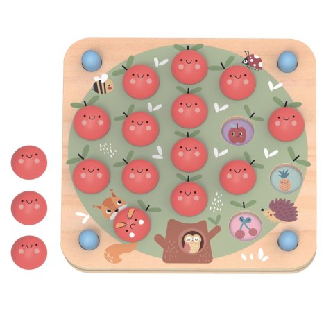 TOOKY TOY Memory Gra Pamięciowa Jabłuszka Tooky Toy TOOKY TOY Memory Gra Pamięciowa Jabłuszka Tooky Toy