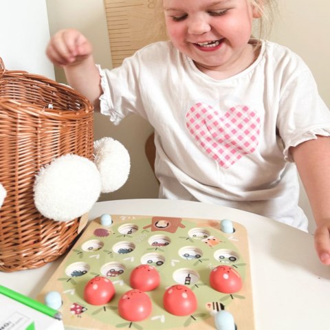 TOOKY TOY Memory Gra Pamięciowa Jabłuszka Tooky Toy TOOKY TOY Memory Gra Pamięciowa Jabłuszka Tooky Toy