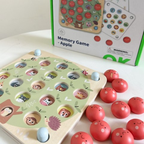 TOOKY TOY Memory Gra Pamięciowa Jabłuszka Tooky Toy TOOKY TOY Memory Gra Pamięciowa Jabłuszka Tooky Toy