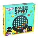 WOOPIE Gra Strategiczna Planszowa 3 w Linii Kropi Double Spot 6+ Woopie