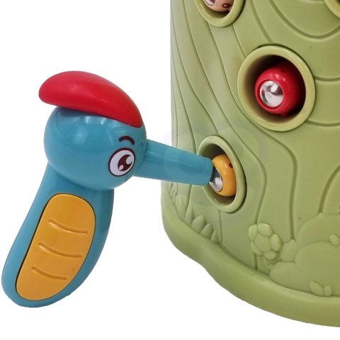 WOOPIE Gra Zręcznościowa Złap Robaka + 2 Dziecioły Woopie WOOPIE Gra Zręcznościowa Złap Robaka + 2 Dziecioły Woopie