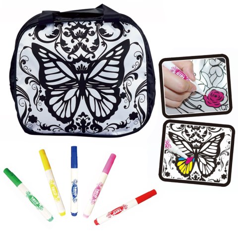 WOOPIE ART&FUN Zestaw Plastyczny dla Dziewczynki Torba do Malowania Woopie Art&Fun WOOPIE ART&FUN Zestaw Plastyczny dla Dziewczynki Torba do Malowania Woopie Art&Fun