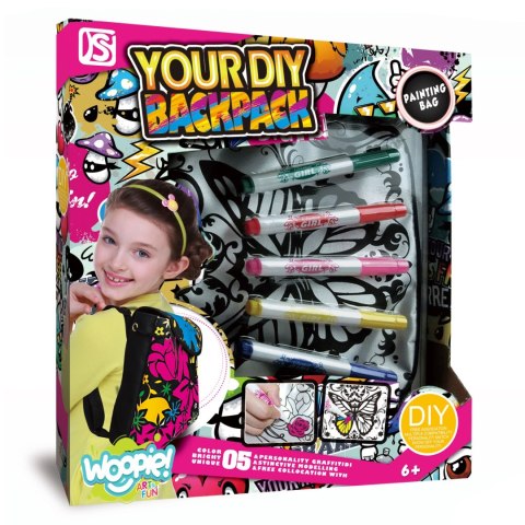 WOOPIE ART&FUN Zestaw Plastyczny dla Dziewczynki Torba do Malowania Woopie Art&Fun WOOPIE ART&FUN Zestaw Plastyczny dla Dziewczynki Torba do Malowania Woopie Art&Fun
