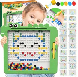 WOOPIE Tablica Magnetyczna dla Dzieci Montessori MagPad Dinozaur Woopie