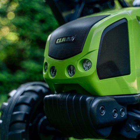 FALK Traktor na Pedały z Łyżką i Przyczepką Zielony CLAAS od 3 Lat FALK FALK Traktor na Pedały z Łyżką i Przyczepką Zielony CLAAS od 3 Lat FALK