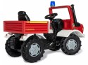 Rolly Toys Unimog Mercedes Benz Samochód na pedały Straż + Kogut Rolly Toys