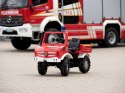 Rolly Toys Unimog Mercedes Benz Samochód na pedały Straż + Kogut Rolly Toys