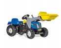 Rolly Toys rollyKid-X New Holland rollyKid Traktor z łyżką i przyczepką Niebieski Rolly Toys