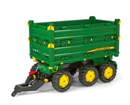 Rolly Toys rollyMulti Trailer - Przyczepa Wywrotka Rolly Multi John Deere 3 osiowa Rolly Toys