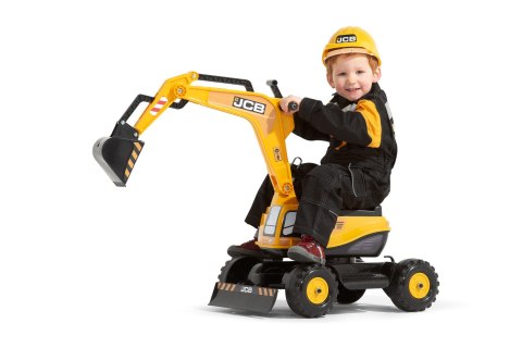 FALK Koparka JCB Excavator Obrotowa Żółta Ruchoma Łyżka Od 3 Lat. FALK FALK Koparka JCB Excavator Obrotowa Żółta Ruchoma Łyżka Od 3 Lat. FALK
