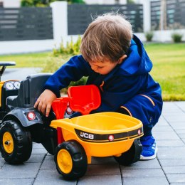 FALK Traktorek JCB Pomarańćzowy z Przyczepką od 1 roku FALK