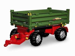 Rolly Toys rollyTrailer Przyczepa Rolly Multi dwuosiowa zielona Rolly Toys