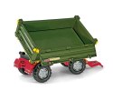 Rolly Toys rollyTrailer Przyczepa Rolly Multi dwuosiowa zielona Rolly Toys