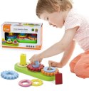 Viga Drewniany Edukacyjny Sorter Kształtów Kolorów i Wzorów Viga Toys